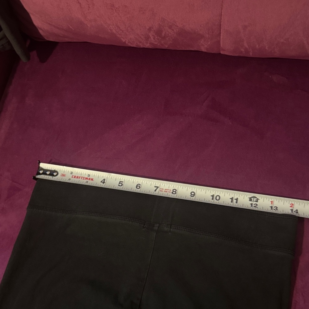 Juicy Couture Black Leggings with Ruched Hem Tights Women’s Pants Size Small - Picture 8 of 11